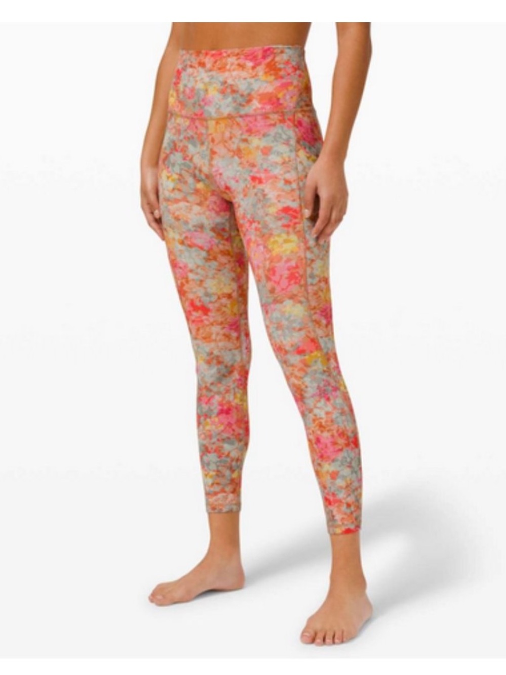 Lululemon align leggings Inflorescence Multi size 6